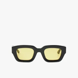 Bonnie Clyde Karate Sunglasses Black / Yellow