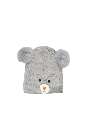 Boys Fleur Grey Beanie