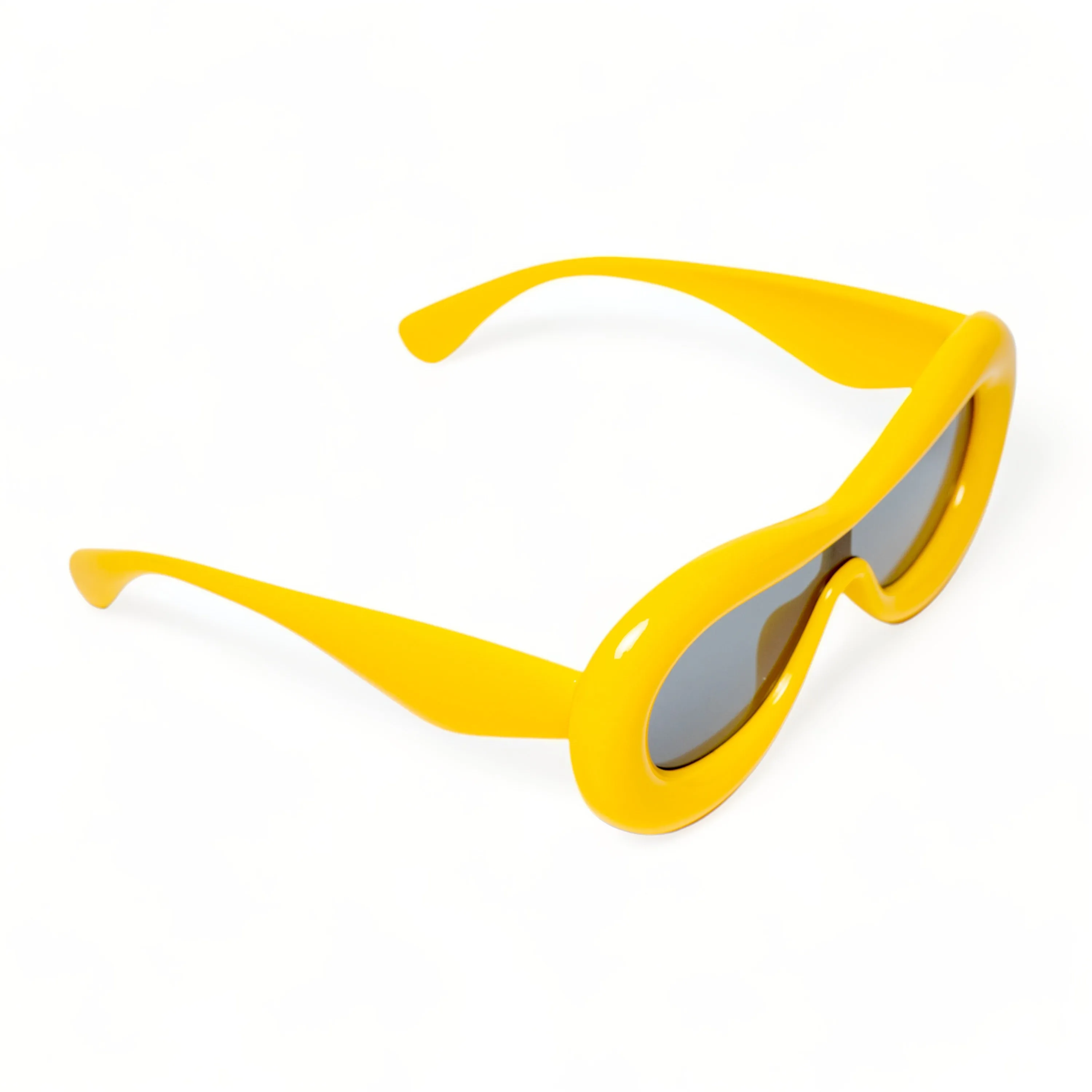 Chokore Oversized Bubble Sunglasses (Yellow)