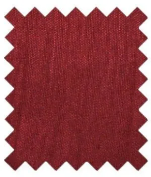 Crimson Shantung Wedding Swatch