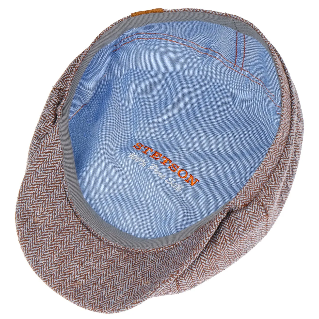 Hatteras Silk Flat Cap by Stetson