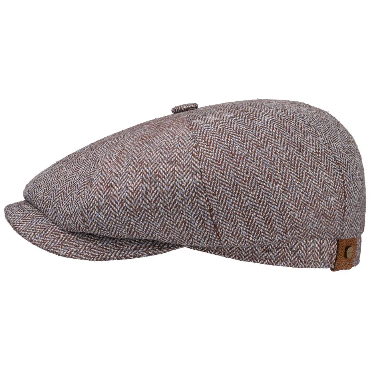 Hatteras Silk Flat Cap by Stetson