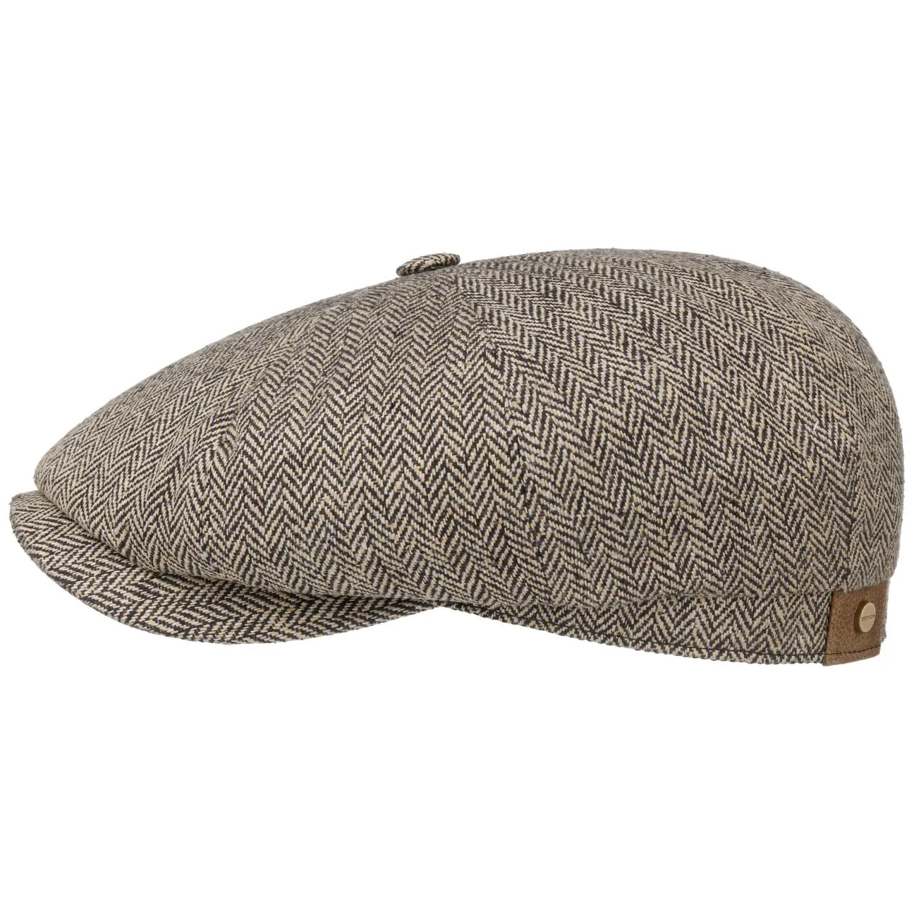 Hatteras Silk Flat Cap by Stetson