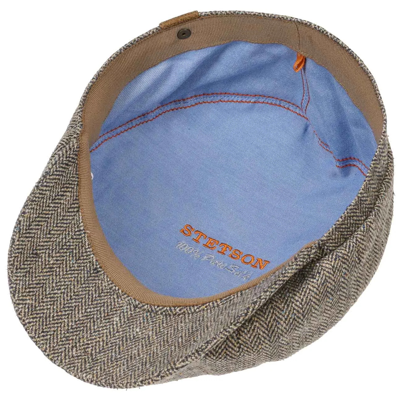 Hatteras Silk Flat Cap by Stetson