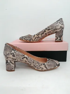 Kate Spade Women's Kylah Pale Vellum Snake Print Size 6.5