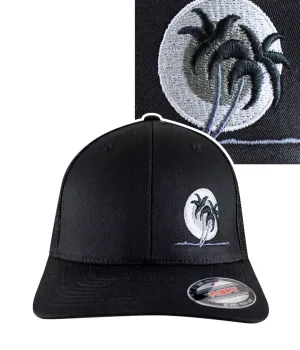 "Black Line" Meshback Flexfit Hat