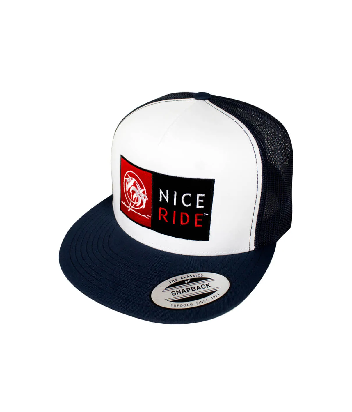 "N-R Combo" Navy Blue Trucker Hat